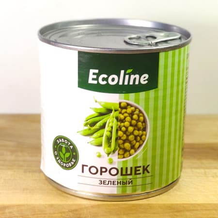 Ecoline - горошек консервированный